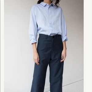 Caron Callahan Greene Pants in Navy Twill
